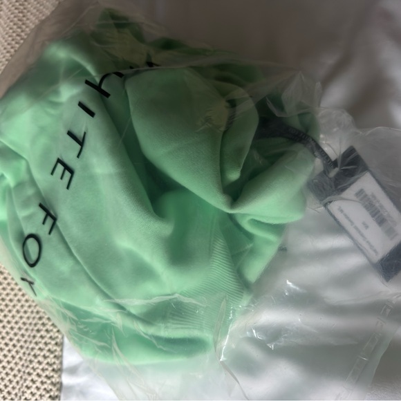 Mint Green Oversized Sweatshirt - Picture 2 of 3